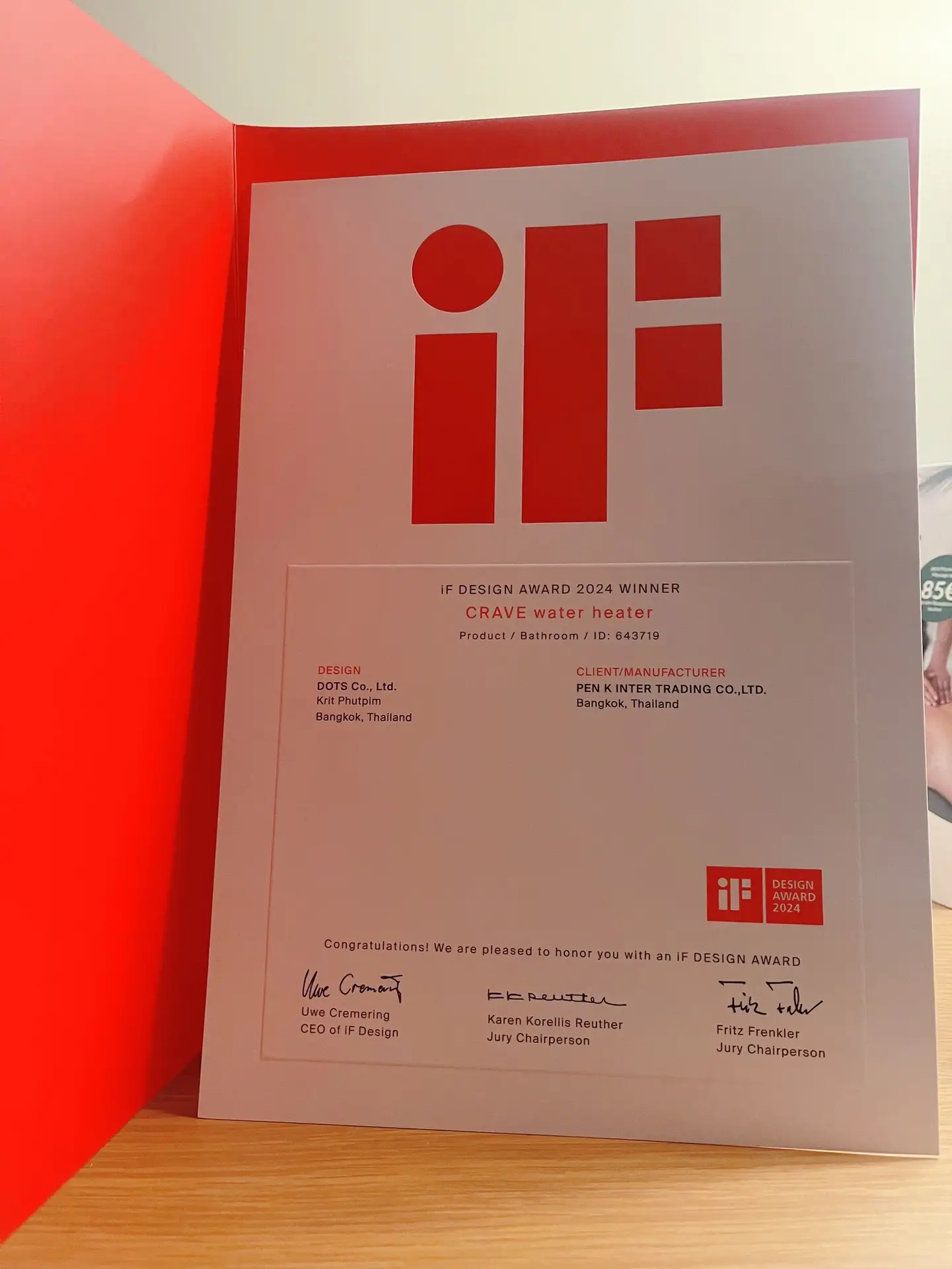 iF DESIGN AWARD 2024