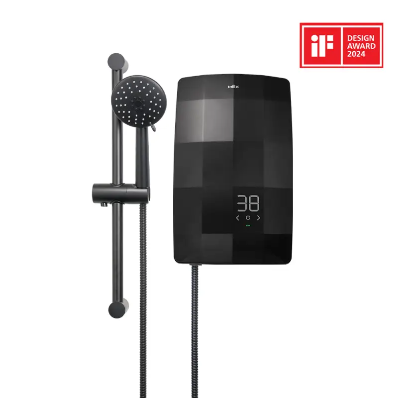 MEX DIGITAL WATER HEATER 3500W SAPPHIRE BLACK COLOR: MOD.CRAVE 35E (NE)