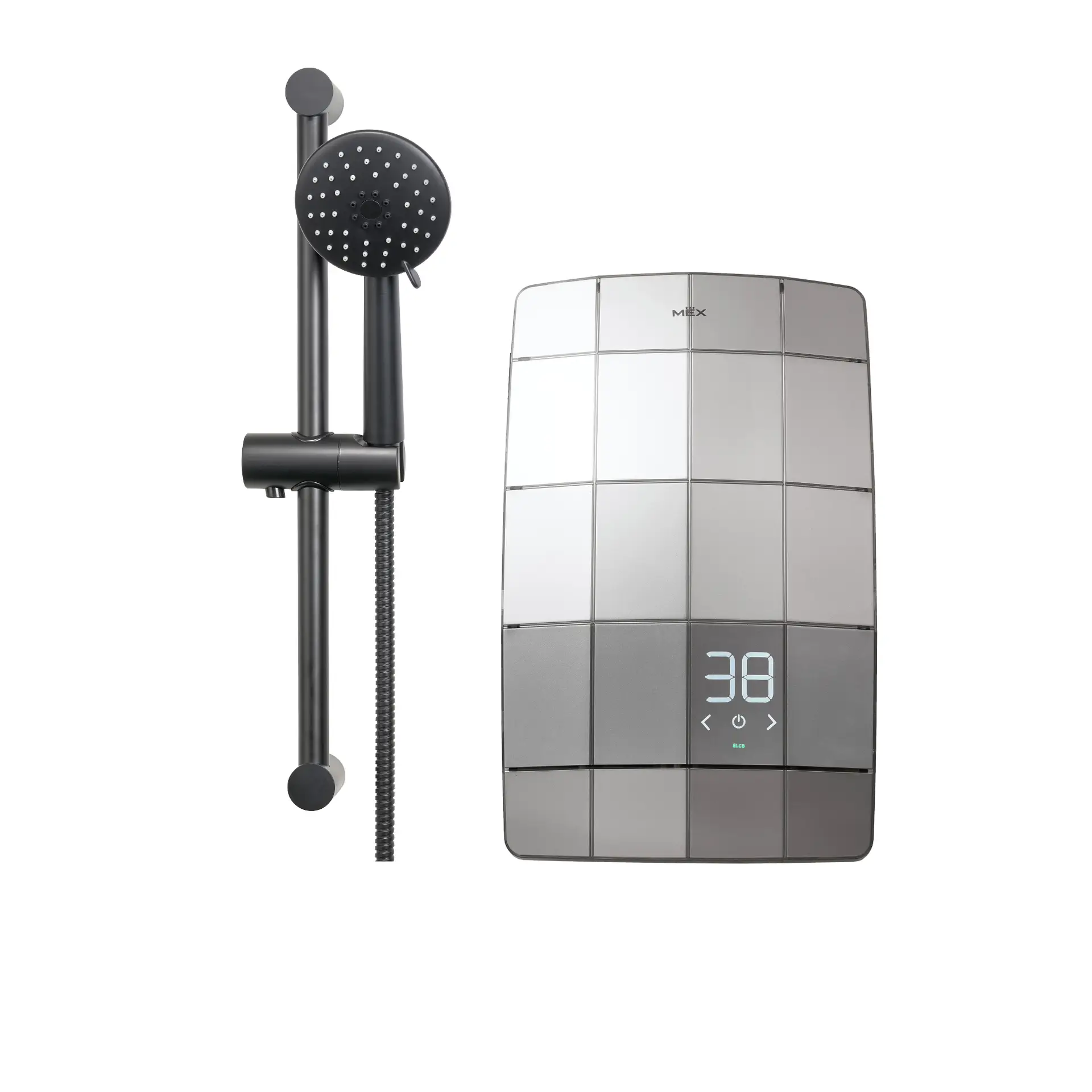 MEX DIGITAL WATER HEATER 4500W : MOONLIGHT SILVER COLOR : MOD.CRAVE 45E (SA)