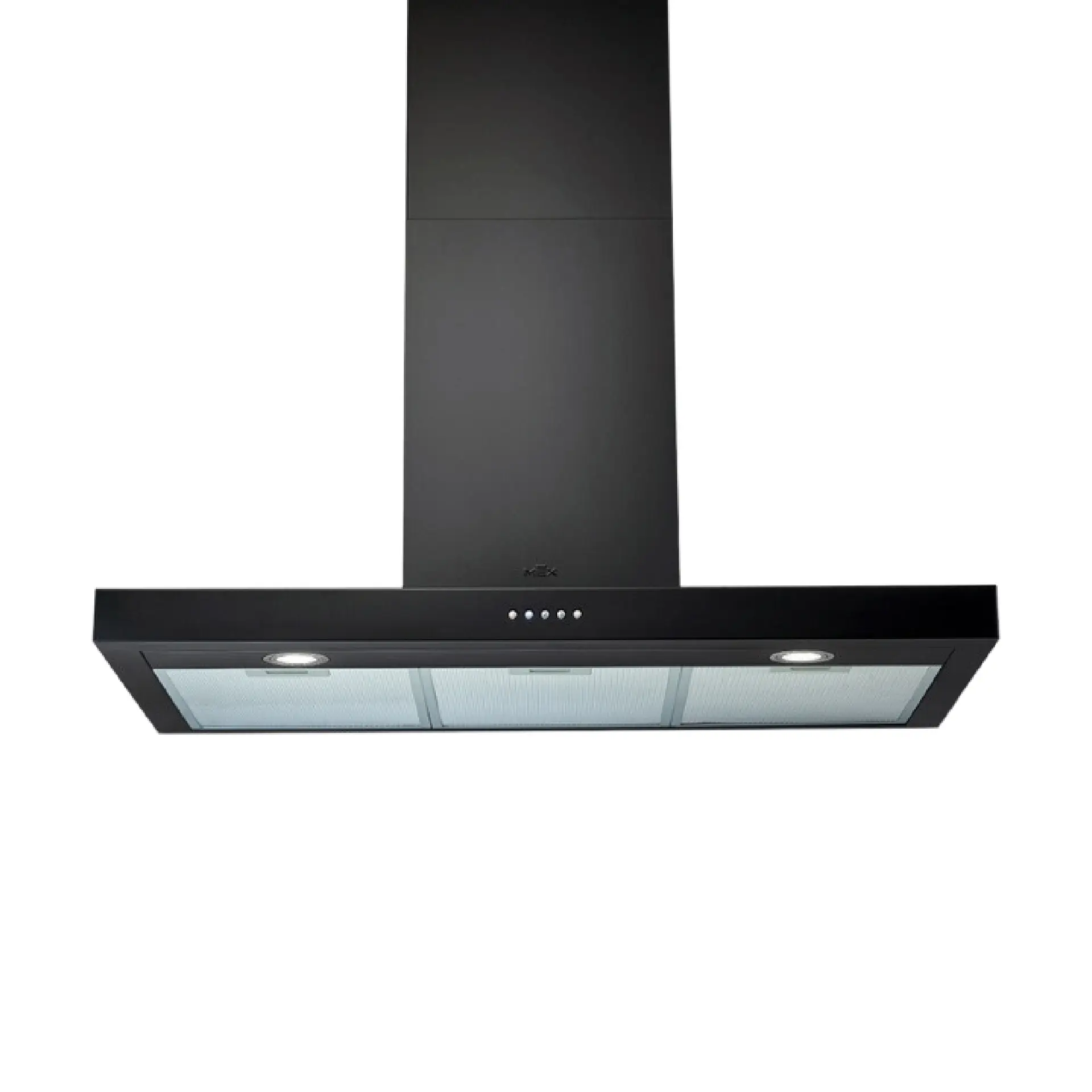 เครื่องดูดควันกระโจมทรงกล่อง สีดำ รุ่น K633B90
