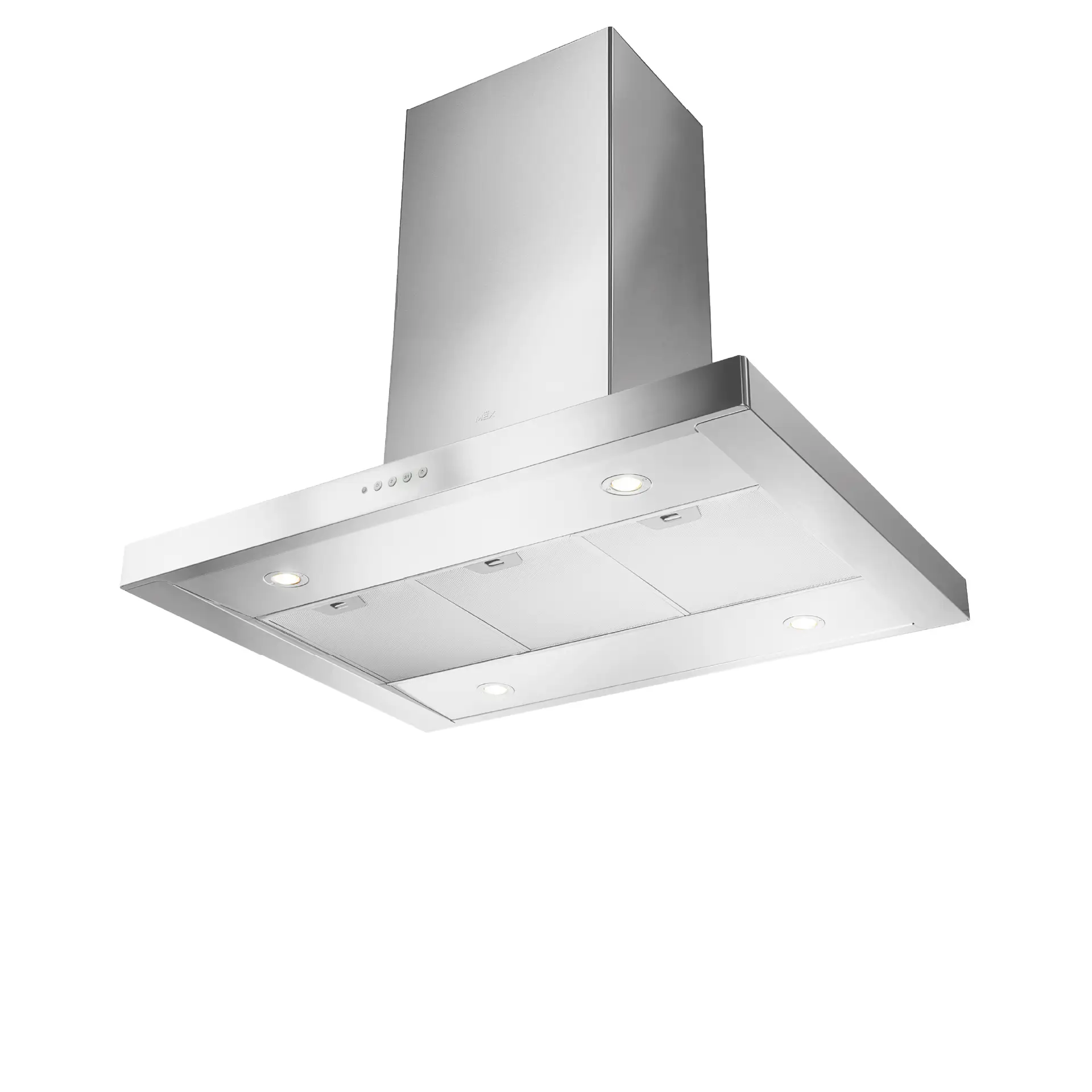 MEX 90 CM STAINLESS STEEL ISLAND HOOD Mod. IS7010X90
