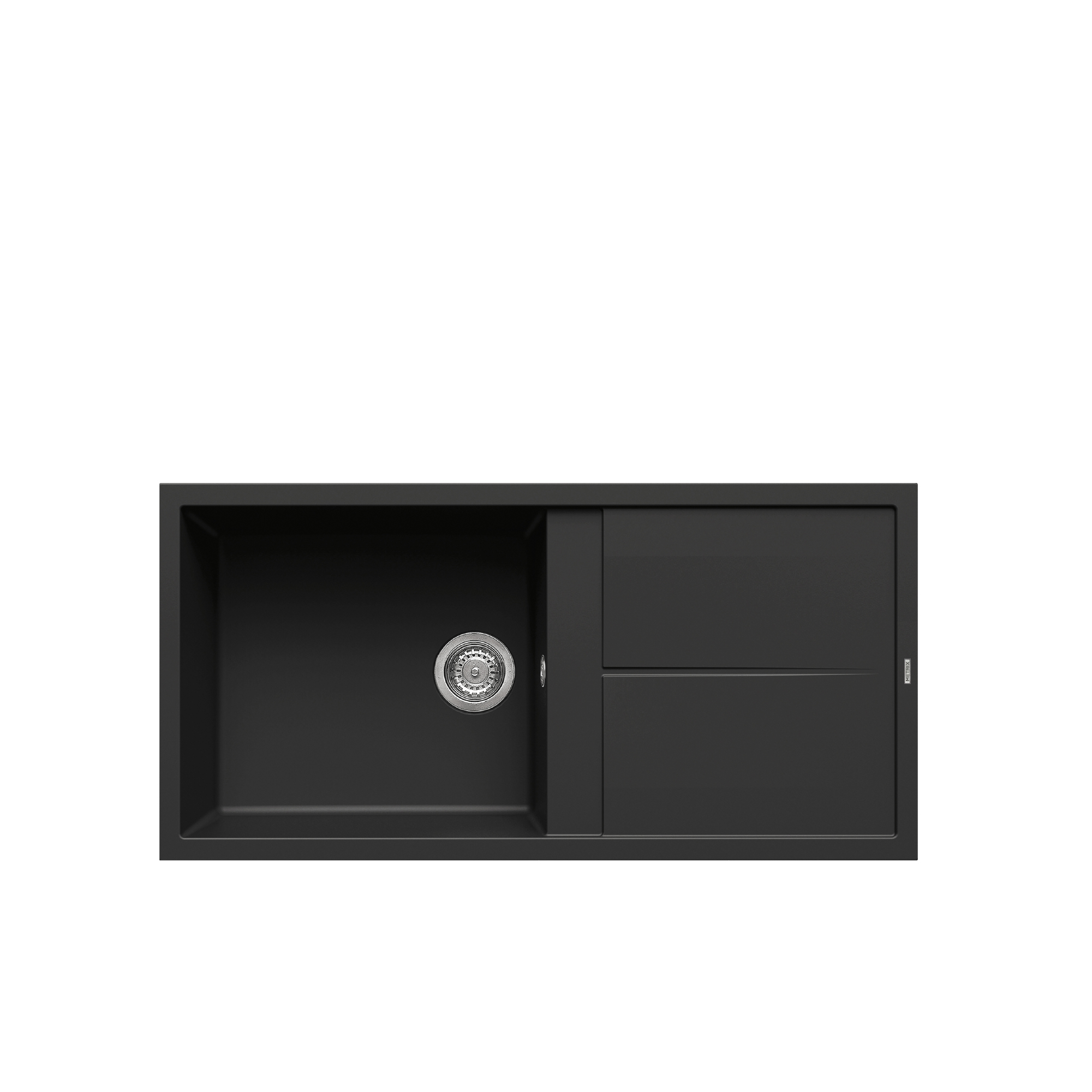 METRIX GRANITO SINK 1 BOWL WITH DRAINER MOD. NES11BL