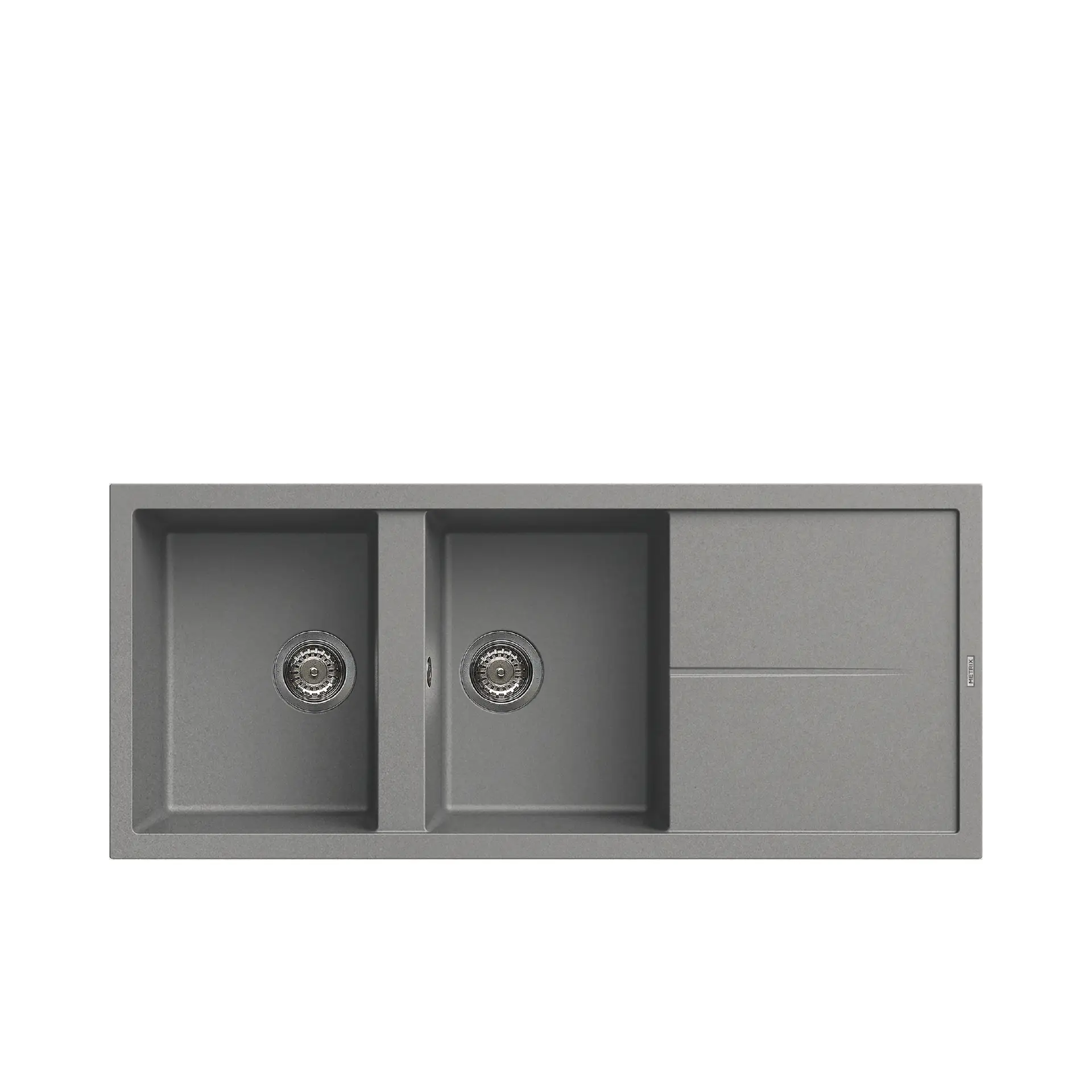 METRIX GRANITO SINK 2 BOWLS WITH DRAINER MOD.NES21CE