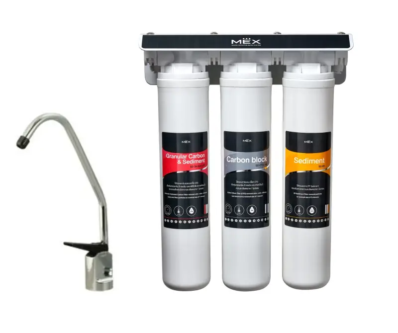 เครื่องกรองน้ำดื่ม MEX รุ่น M-Stream MF03 : Micro Filtration (MF) 1.0 ไมครอน