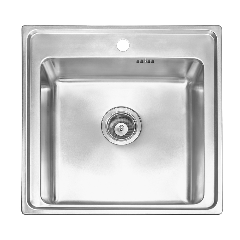 MEX INSET SINK AISI 304 STAINLESS STEEL, MOD. ELB50BM