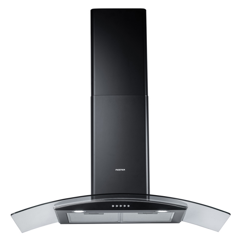 MESTER Curved Glass Range Hood MOD. MC390BV