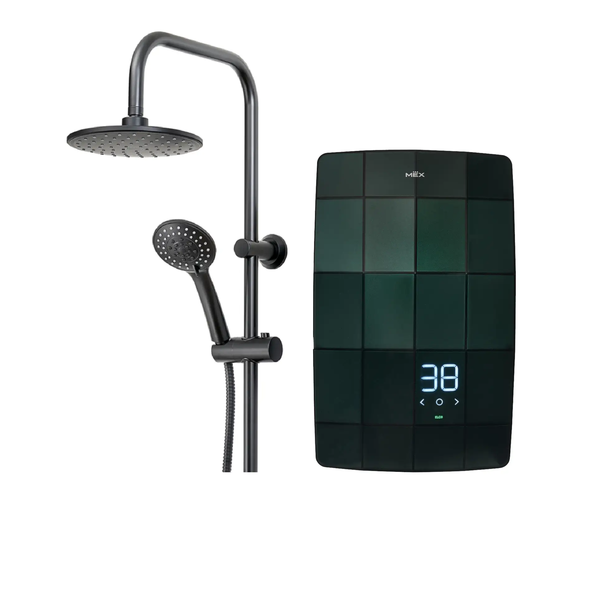 DIGITAL WATER HEATER 6000W : MODEL CRAVE 6E (RDE) : DARK EMERALD COLOR [LIMITED]