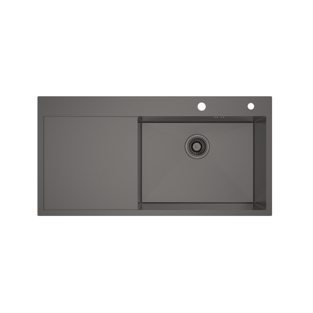 MULTIFUNCTIONAL SINGLE-BOWL KITCHEN SINK WITH A SLEEK MOD.SQ1001RGM-MF