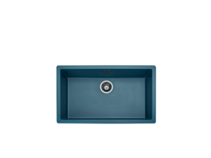 Sink, 1 Bowl, Synthetic Granite, Green