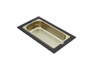 Multi-purpose Tray, Gold, with Knife Holder Board