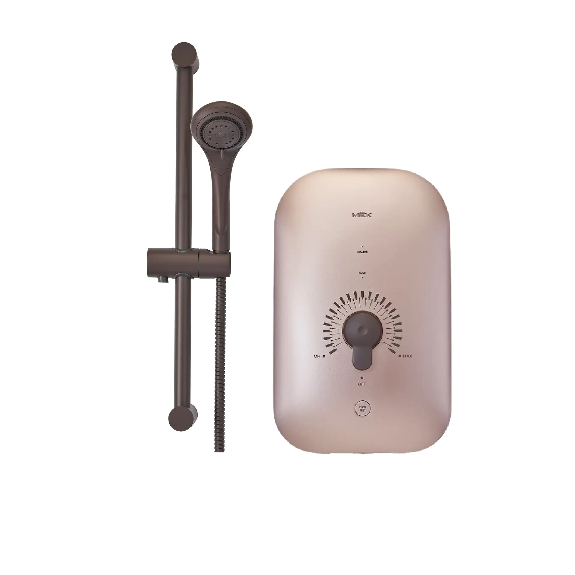 Water Heater, 4,500 W, Rose Gold