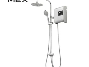 Water Heater, 5,100 W, Silver Bronze, Rain Shower