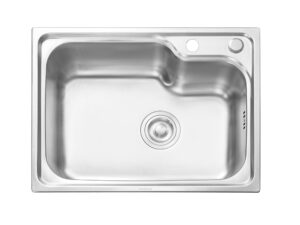 Sink, 1 Bowl, Stainless AISI 201