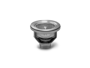 B-Mesh Basket Sink Strainer, 3.5 in with Overflow Pipe