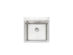 Sink, 1 Bowl, Stainless Finish, 50 cm
