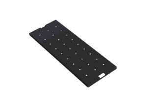 Drip Tray, Black, 40.8 x 13.7 x 1.1 cm