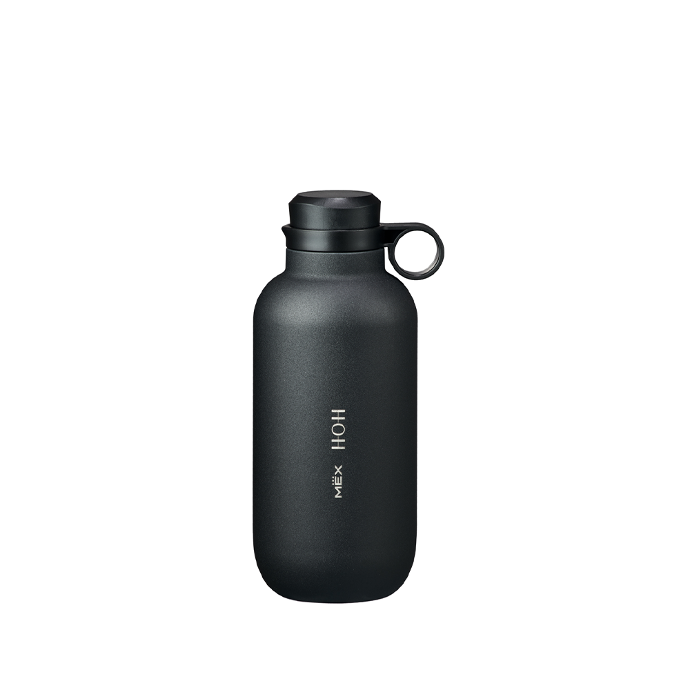 Stainless Vacuum Flask, 450 ml, Black