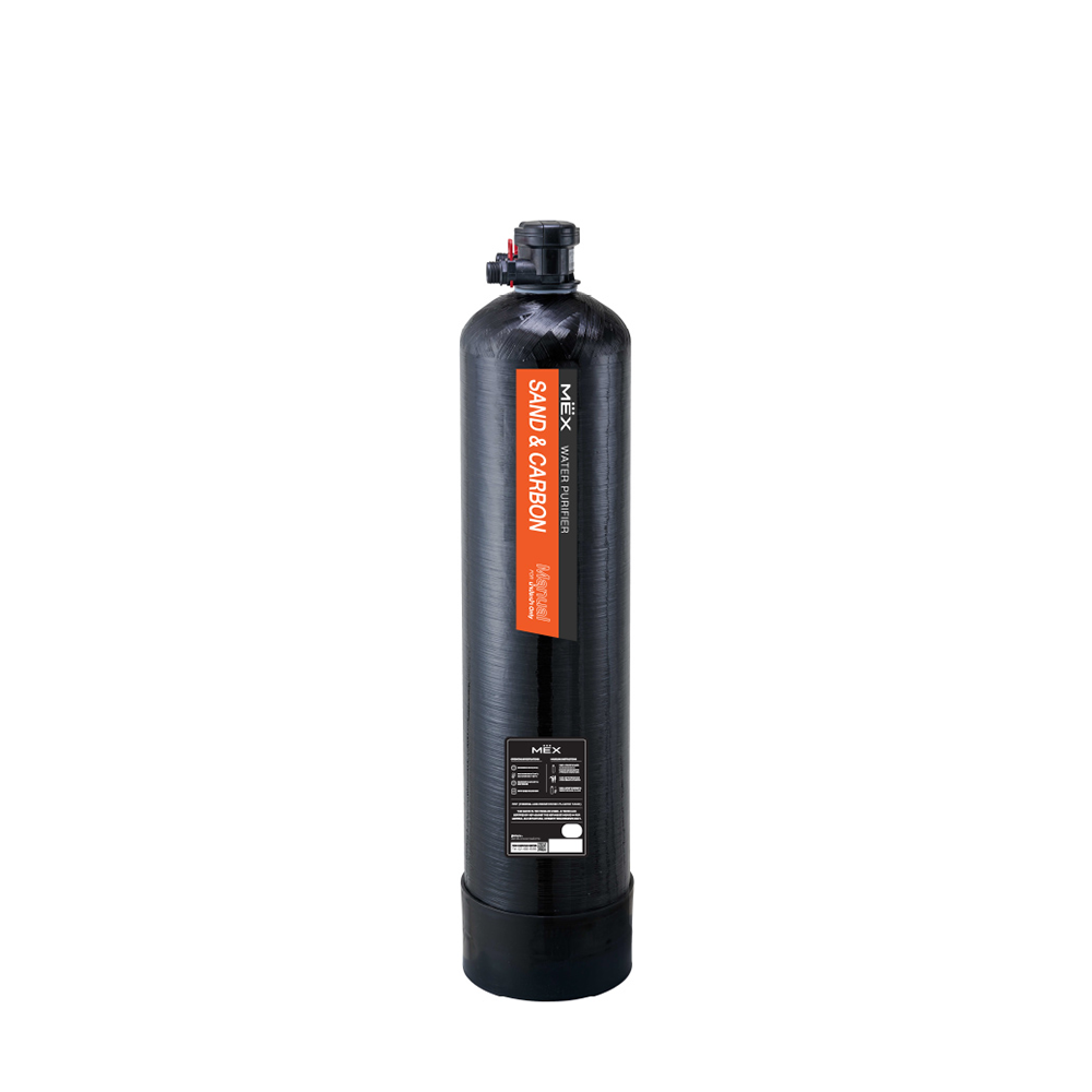 MEX Household Water Filter, Sand + Carbon, 10×44