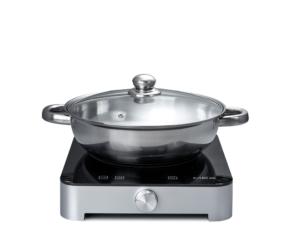 MEX Tabletop Induction Cooker, 2,000 W, Silver