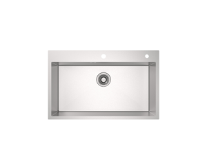 Sink, 1 Bowl, Stainless Finish, 82 cm
