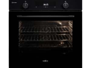 MEX Multifunction Oven, Black Glass, 60 cm