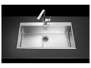 Sink, 1 Bowl, 82 cm, Free Tap Included