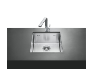 MEX Undermount Sink, 1 Bowl, Stainless Steel, 44 cm