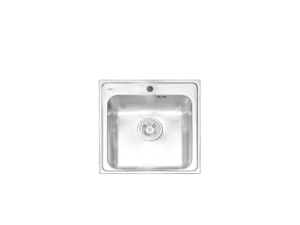 MEX DLC Sink, 1 Bowl, Stainless Steel, 50 cm