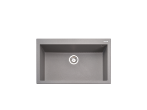 METRIX KIN Granite Sink, 1 Bowl, 79 cm, Titanium