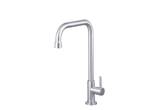 MEX Cold Water Tap, U Shape, Stainless Steel, 320 mm