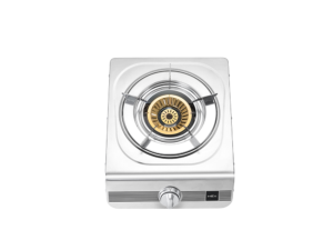 MEX Table-Top Gas Cooker, Stainless Steel, 30.5 cm, 1 Burner