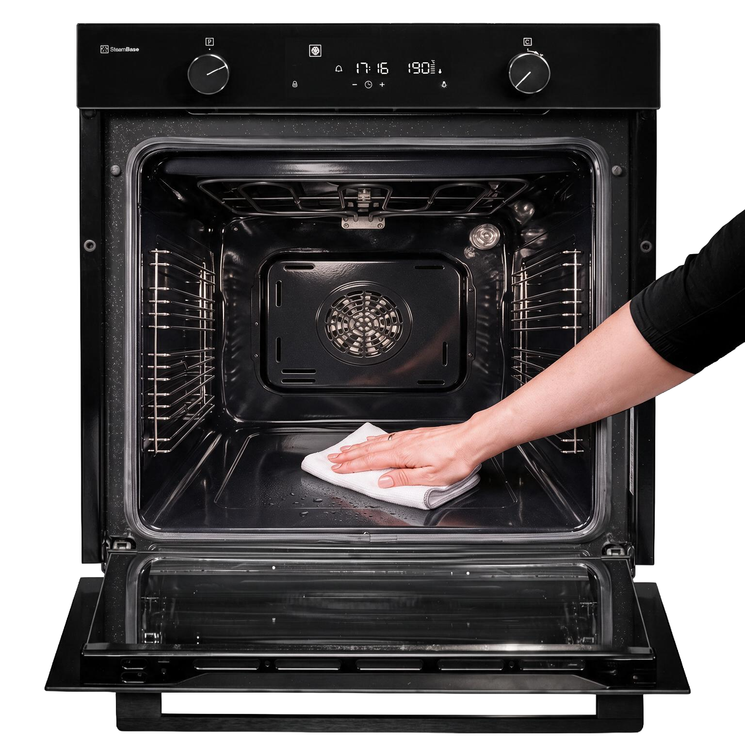 ระบบ Steam Cleaning ล้างเตาอบด้วยไอน้ำ ของเตาอบฝัง MEX VRM9752B
