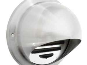 Round Vent Cover with Insect Screen, 4 in