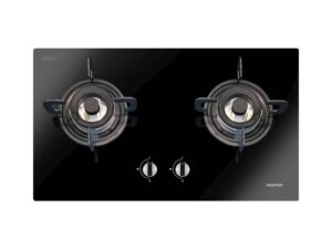 Mester Gas Hob, Glass Base, 73 cm, 2 Burners, 5.0 kW